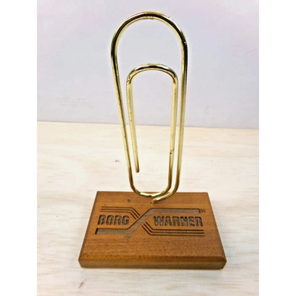 Borg Warner Laser Engraved Wood Block 3